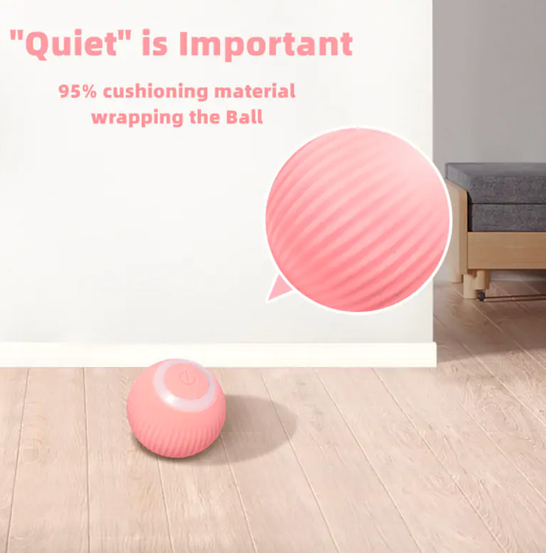 Smart Cat Ball Toy: The Ultimate Interactive Play for Your Feline Friend - The Blend Barn