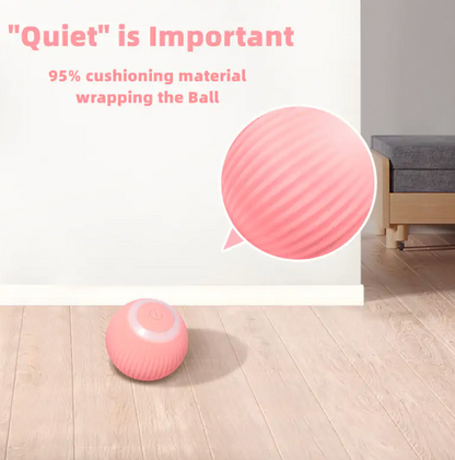 Smart Cat Ball Toy: The Ultimate Interactive Play for Your Feline Friend - The Blend Barn