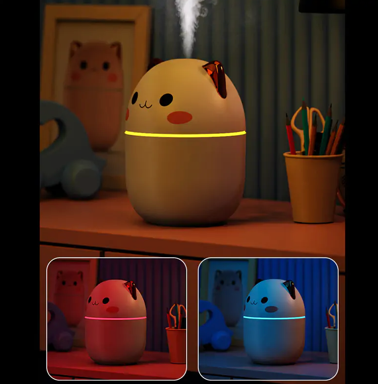 Cute Cat Humidifier 250ml - The Blend Barn